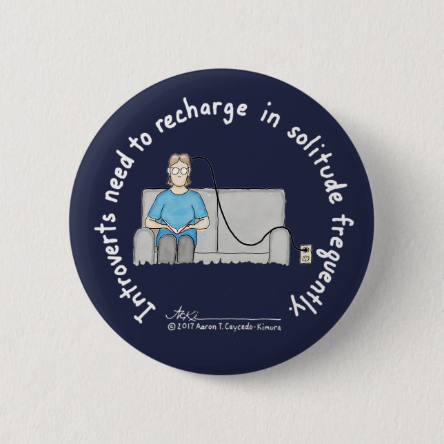 Inbunden grunderna: Rechargemörk - blått knäppas Knapp (Framsida)