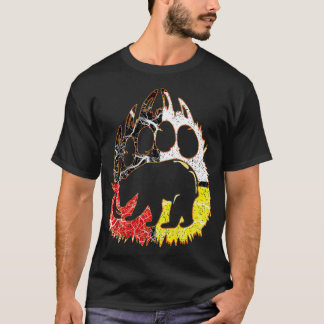 Inbyggd Ameican Medicine Hjulbjörn Tass T Shirt