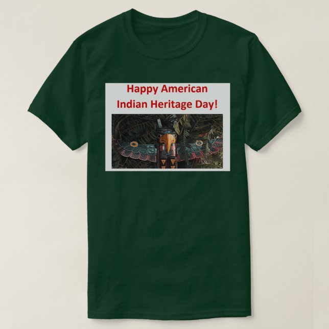 Inbyggd amerikansk kulturarvsdag, Premium TShirt T Shirt (Design framsida)