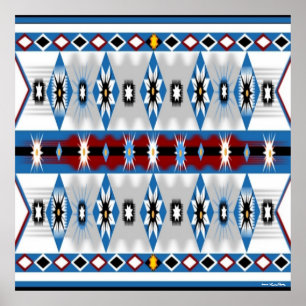 Inbyggd amerikansk sioux-Poster Poster