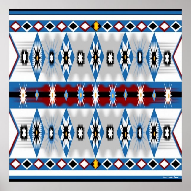 Inbyggd amerikansk sioux-Poster Poster (Framsidan)