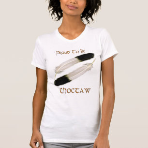 Inbyggd amerikansk "STOD ATT BE CHOCTAW"-serie T Shirt