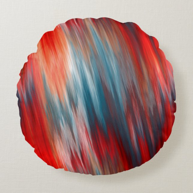 Inbyggd brand rund kudde (Framsidan)