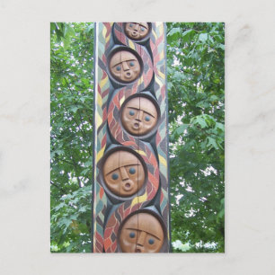 Inbyggd Carving Vykort