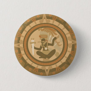 Inbyggd indian-design knapp