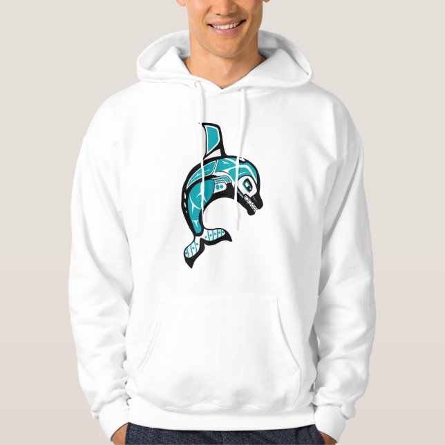 Inbyggd Indian-mördare Hoodie (Framsida)