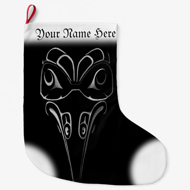 Inbyggd julklapp för leksakspassagerare stor julstrumpa (Framsidan)