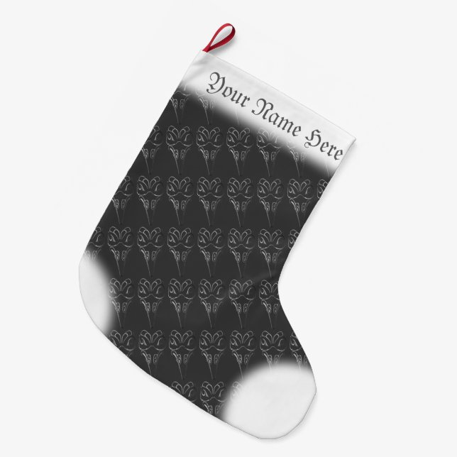 Inbyggd julklapp för leksakspassagerare stor julstrumpa (Framsidan (Hängande))