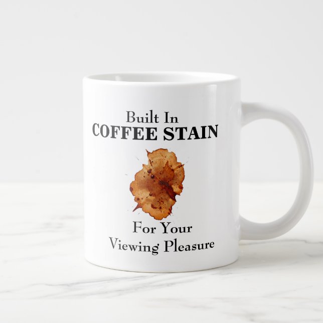 INBYGGD KAFFEFÄCK JUMBO MUGG (Höger)