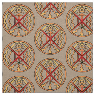 Inbyggd konsfektyr jord Luft Fire Vatten Fabrics Tyg