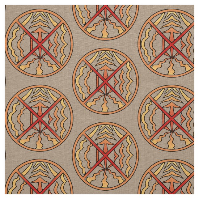 Inbyggd konsfektyr jord Luft Fire Vatten Fabrics Tyg (Prov)