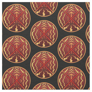 Inbyggd konsfektyr jord Luft Fire Vatten Fabrics Tyg