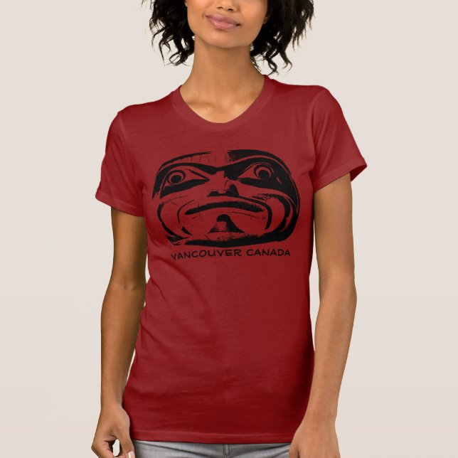 Inbyggd konst T-Shirt Vancouver Organic Anpassning (Framsida)