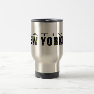 Inbyggd New Yorker-svart Resemugg