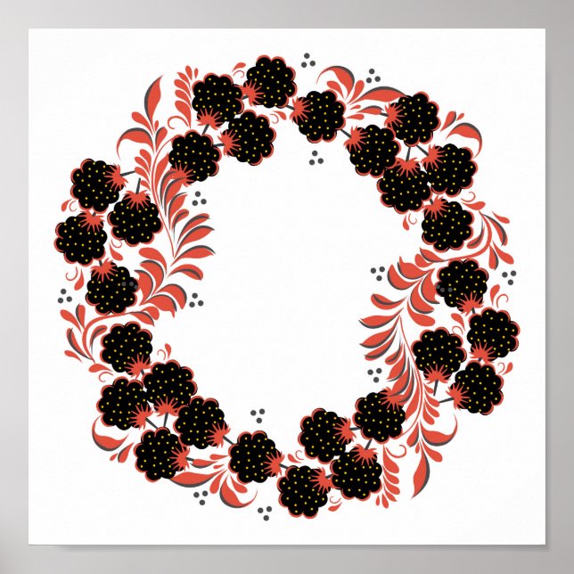 Inbyggd rysk prydnadsföremål poster (Framsidan)