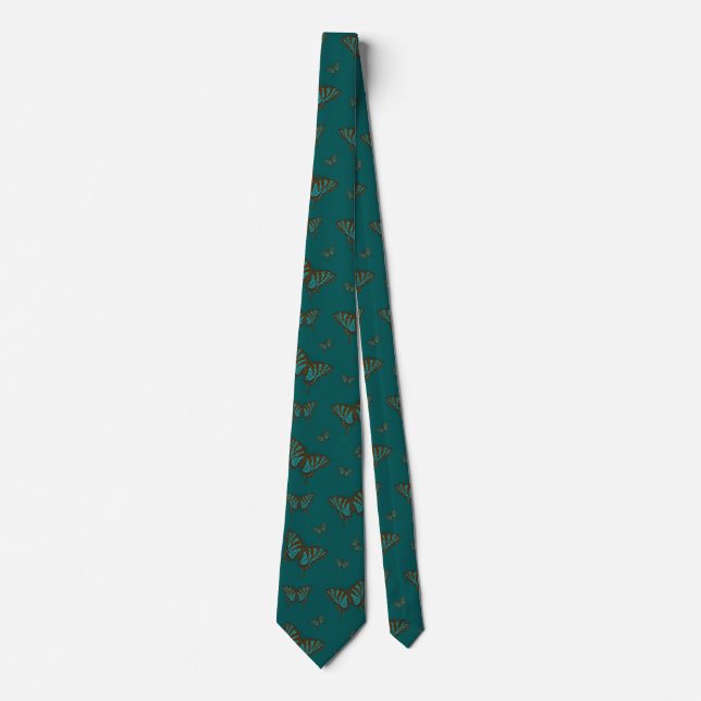 Inbyggd Swallowtail Manar Neck Tie Slips (Framsida)