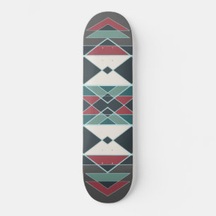Inbyggd sydvästlig indisk konsthandlingsdesign mini skateboard bräda 18,5 cm