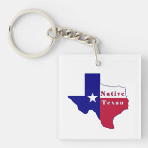 Inbyggd Texan Flagga Karta