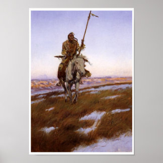 Inbyggd Vintage Indian Poster