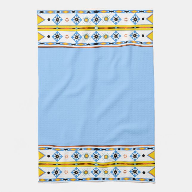 Inbyggda amerikanska Shoshone Kitchen Towels Kökshandduk (Vertikal)