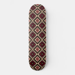 Inbyggt amerikanskt mönstrat skateboard