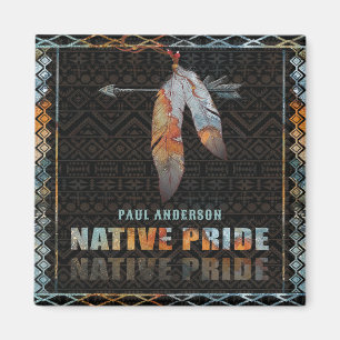 Inbyggt Pride Indiskt pälsartad pälsfågel Magnet