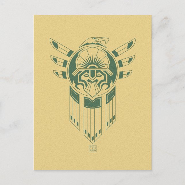 Inca Bird Tattovykort Vykort (Framsida)