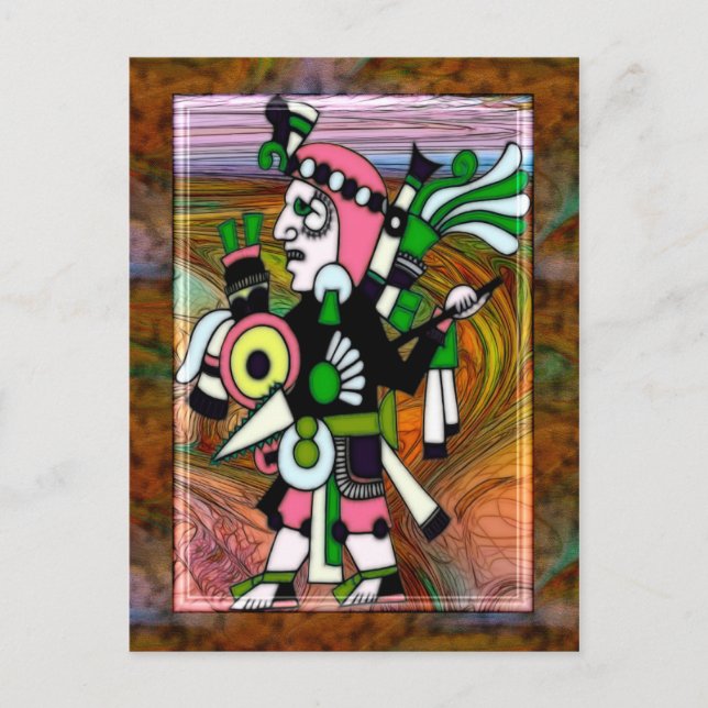 Inca FolkArt Traditional Vykort (Framsida)