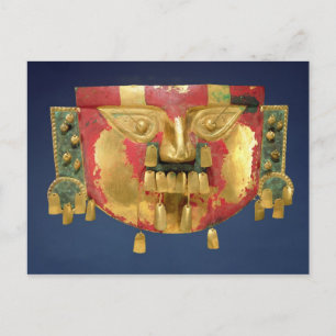 Inca mask vykort