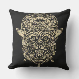 Inca & Mayan Cat Relic: Mystical Legends Kudde