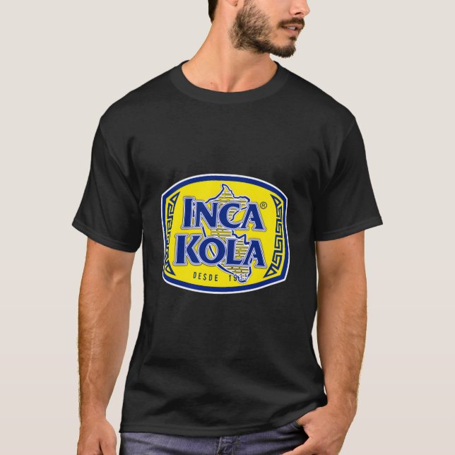 Inca Peru Golden Kola Bubblegum Cream Soda T Shirt (Framsida)