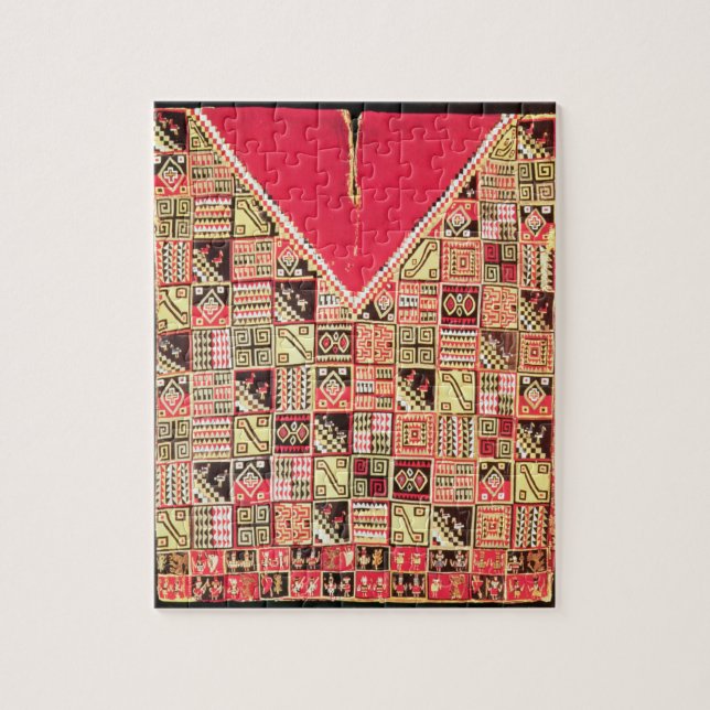 Inca "Poncho", Bolivia, c.1500 (ull) Pussel (Vertikal)