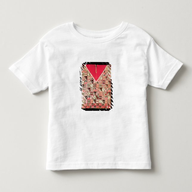 Inca "Poncho", Bolivia, c.1500 (ull) T-shirt (Framsida)