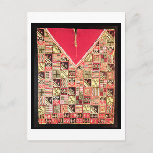 Inca "Poncho", Bolivia, c.1500 (ull) Vykort