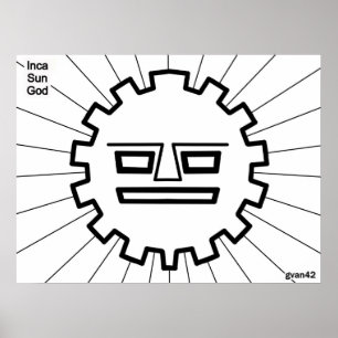 Inca Sol Gud Poster