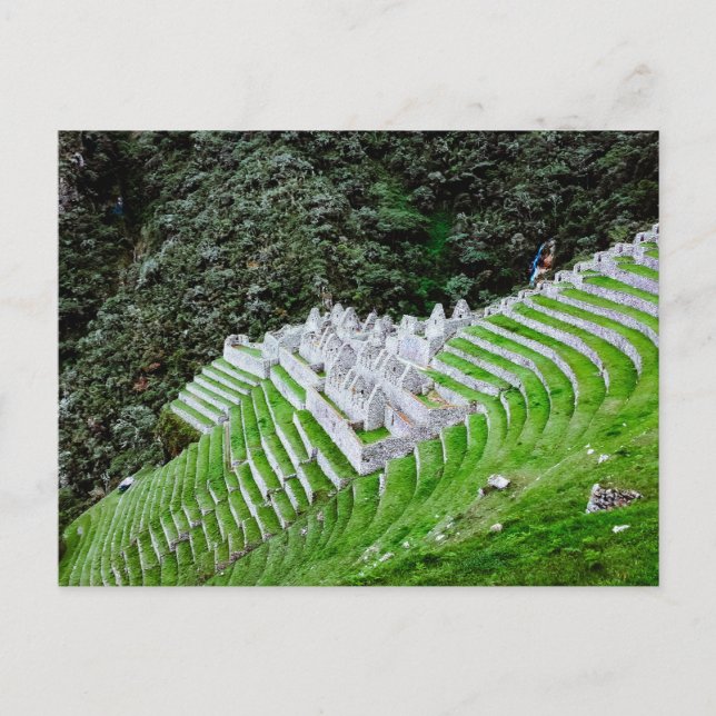 Inca Trail Machu Picchu Peru - Resefotografering Vykort (Framsida)