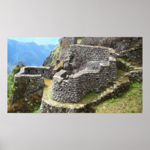 Inca trail Ruins Poster