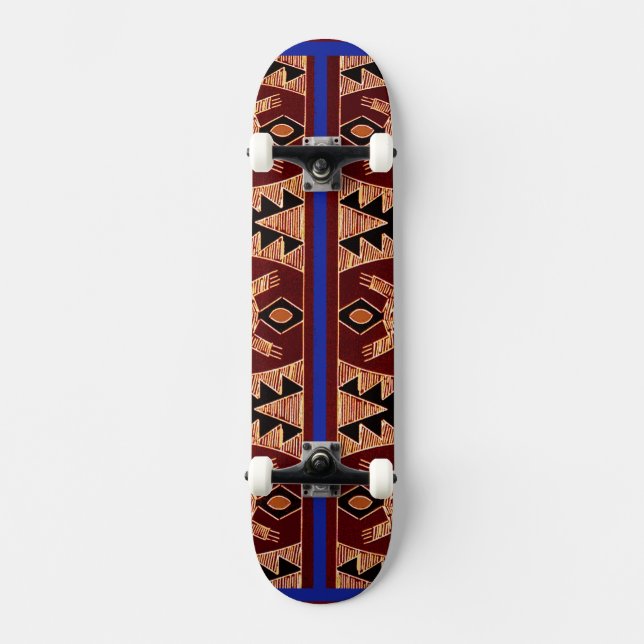 Inca Tribal Skateboard (Framsida)