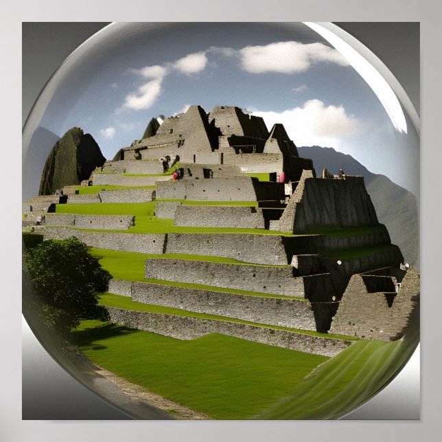 Incan Village i Helig Valley Poster (Framsidan)