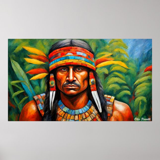 INCAN WARRIOR 2 POSTER (Framsidan)