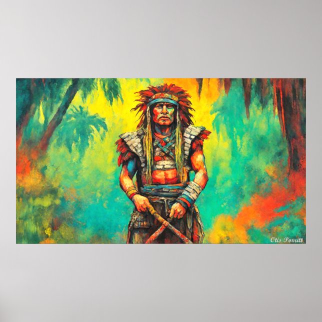 INCAN WARRIOR 4 POSTER (Framsidan)