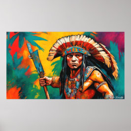 INCAN WARRIOR 6 POSTER