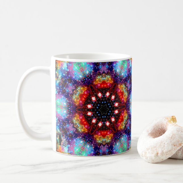 Incanfallence Stellar Kaleid Kaffemugg (Med munk)