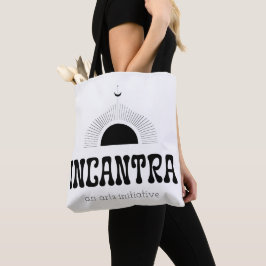 incantra primär logotyp (mörk-på-ljus) tygkasse