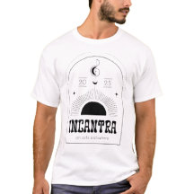 incantra tarot-inspirerad t-shirt (mörk-på-ljus)