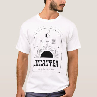 incantra tarot-inspirerad t-shirt (mörk-på-ljus)
