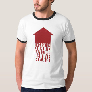 "INCASE AV utslagsplatsen för den ZOMBIEINFEKTION" Tee Shirt