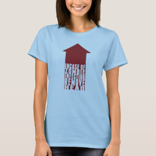 "INCASE AV utslagsplatsen för ZOMBIEINFEKTION" Tee Shirt