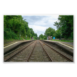 Ince and Elton järnvägsstation Fototryck