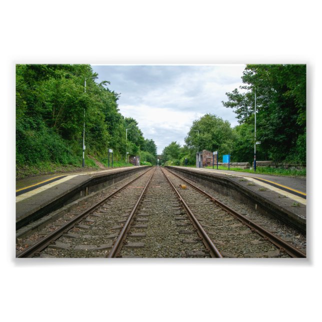 Ince and Elton järnvägsstation Fototryck (Framsidan)